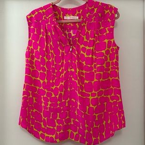 Alice and Trixie size S, beautiful and bright sleeveless blouse.